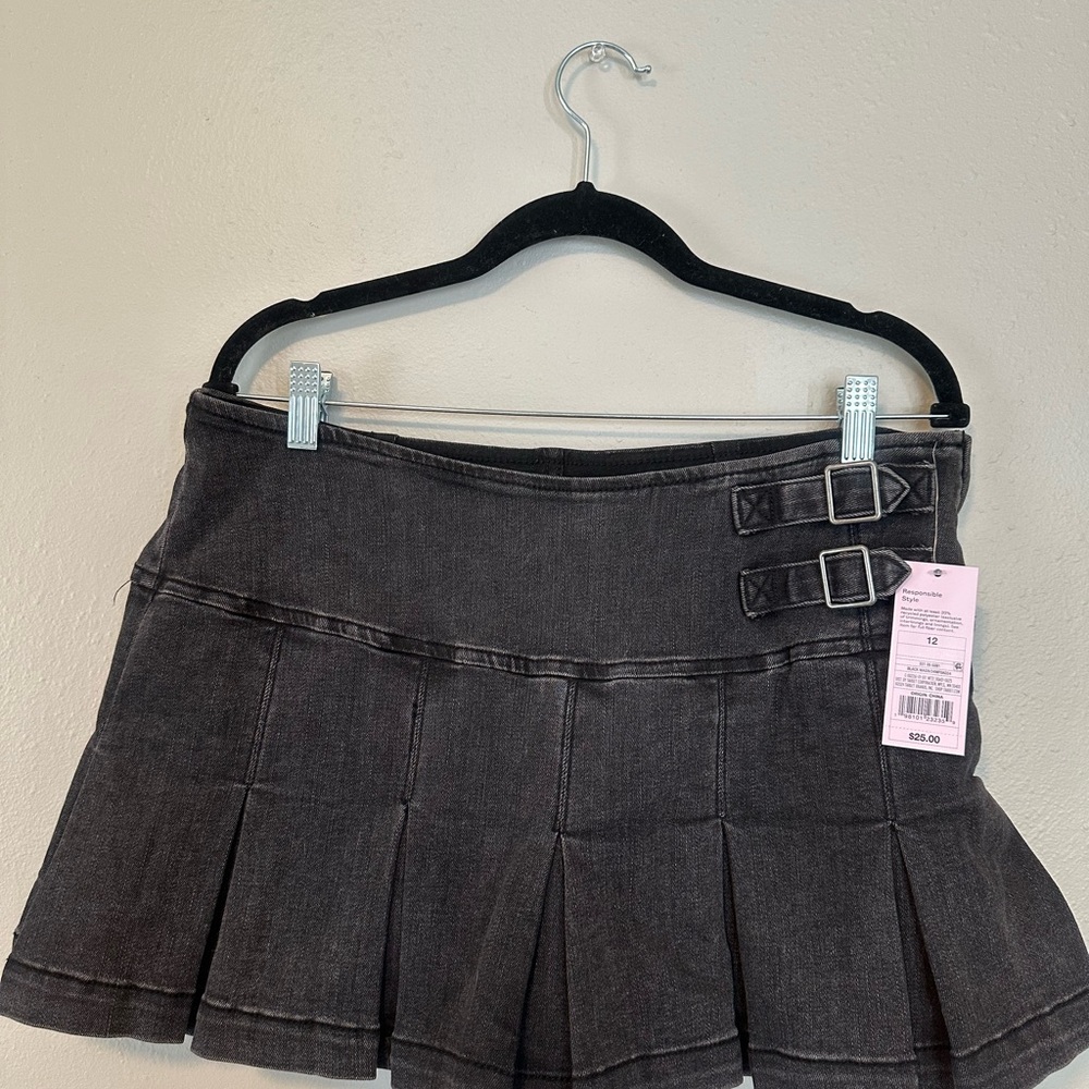 Wild Fable Black Mini Skort